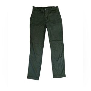 J. Crew Vintage Straight Cargo Pants in Dark Green, Women’s 25
